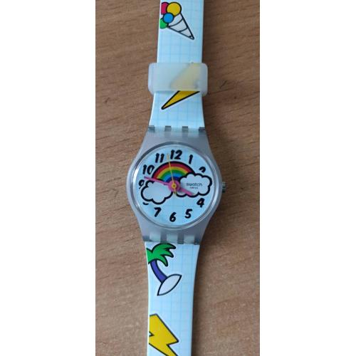 Montre fille digitale swatch hot sale